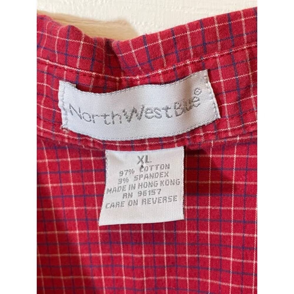 Northwest Blue Sleeveless Blouse Sz XL - Picture 2 of 2